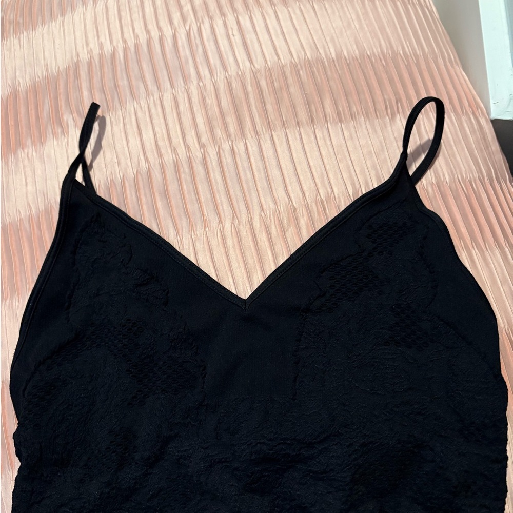 Black Lace Cami Top